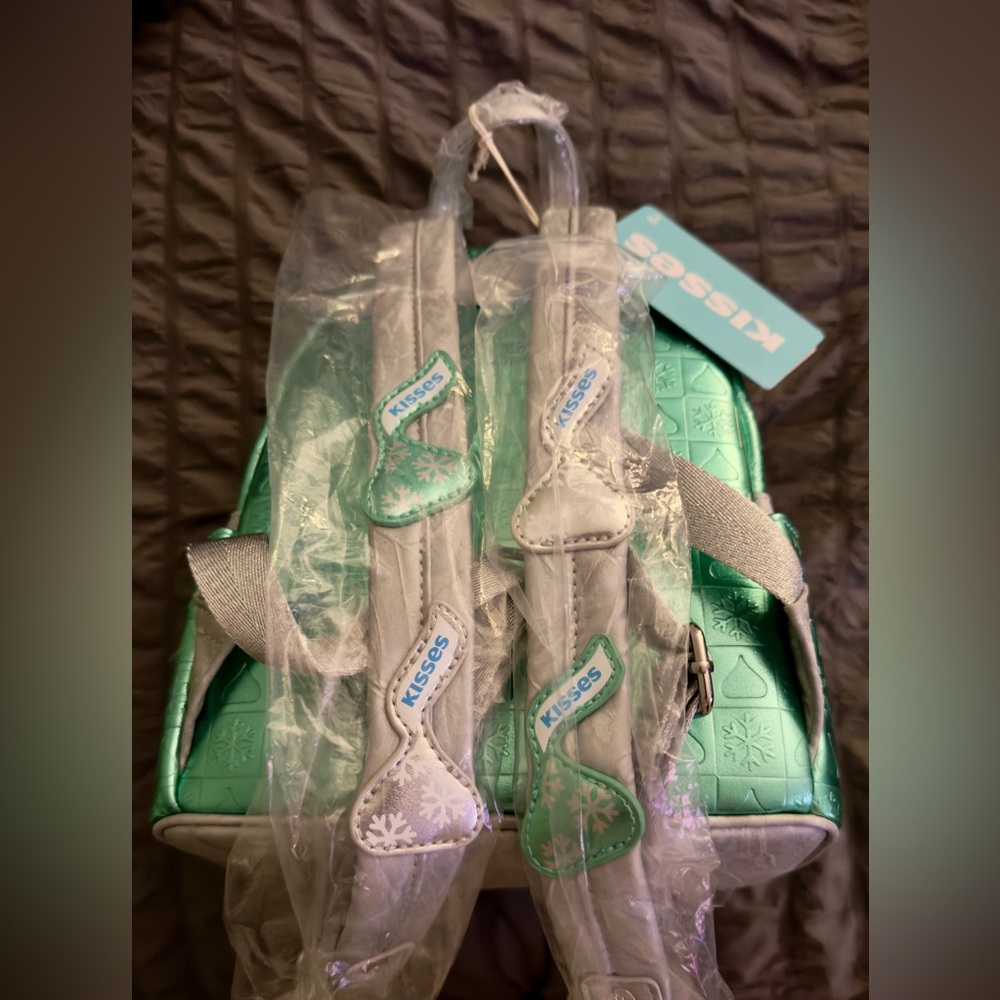 Loungefly Mint Truffle Backpack With Snowflakes - image 3